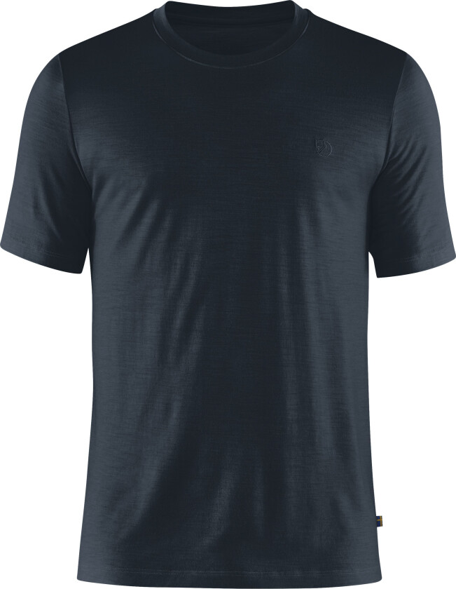 ABISKO WOOL SS M DARK NAVY