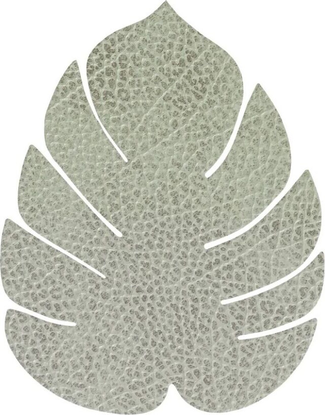 Lind DNA Monstera Leaf Hippo glassunderlag Olivgrønn