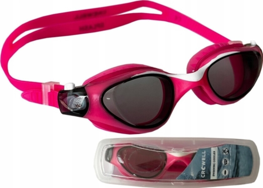 Crowell Svømmebriller For Barn Crowell Gs23 Splash Rosa-Sort