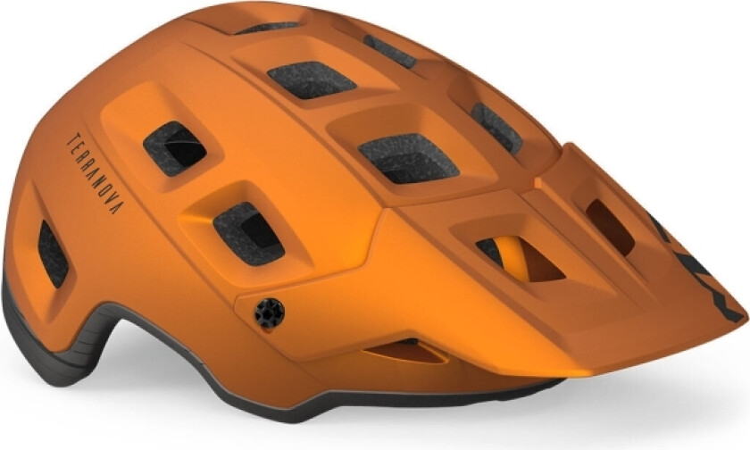 Met Terranova Mips Sykkelhjelm, 56-58 Cm, Oransje