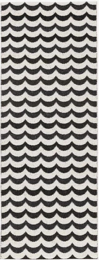 Ocean gulvteppe beluga 70x200 cm