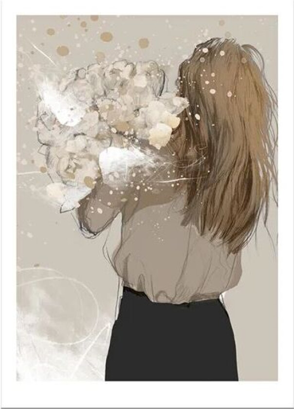 Wild at heart plakat multi, 30 x 40