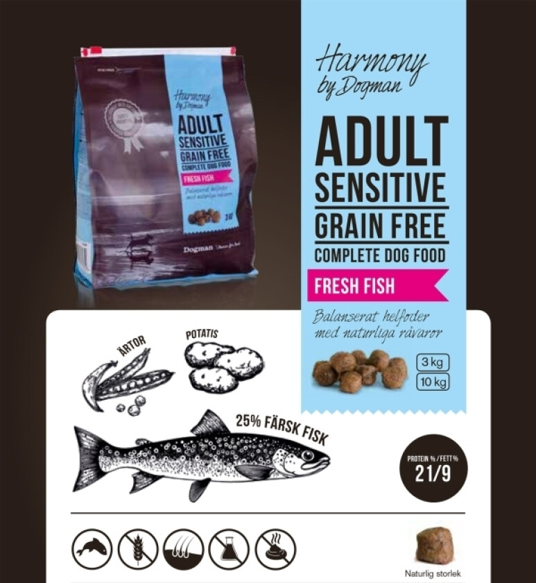 Harmony Harmony Adult Sensitive 3Kg