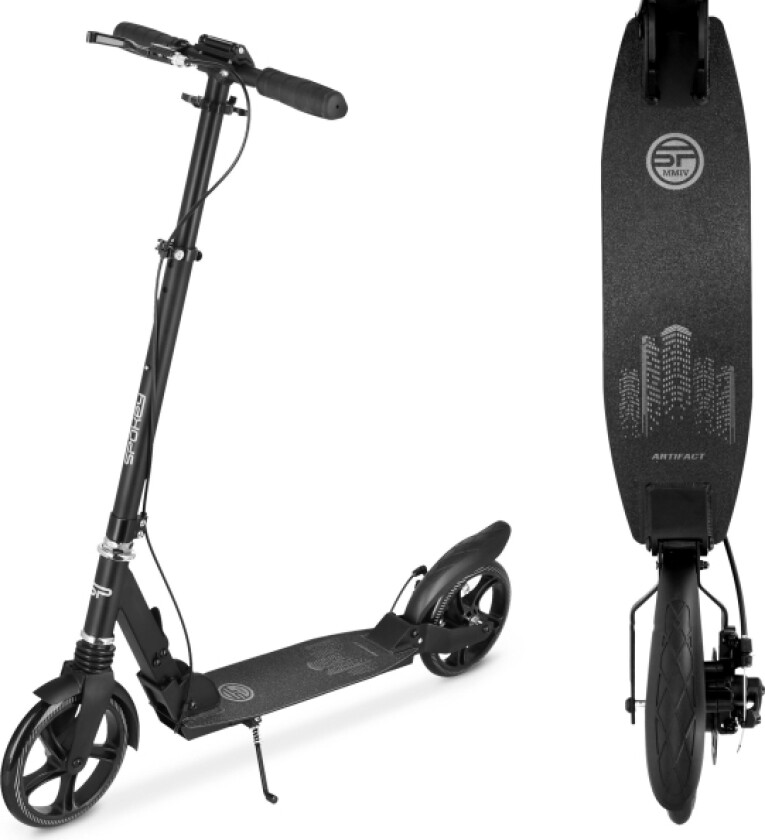 Artifact, Voksne, Klassisk Sparkesykkel, Alle Kjønn, Asfalt, 100 Kg, 2 Hjul