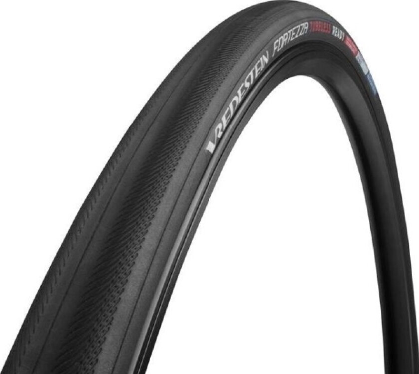Fortezza Tubeless Ready Landeveisdekk 700X25 (25-622) Rullet Anti-Punkteringsinnsats Tpi120 290G Svart (Ny)