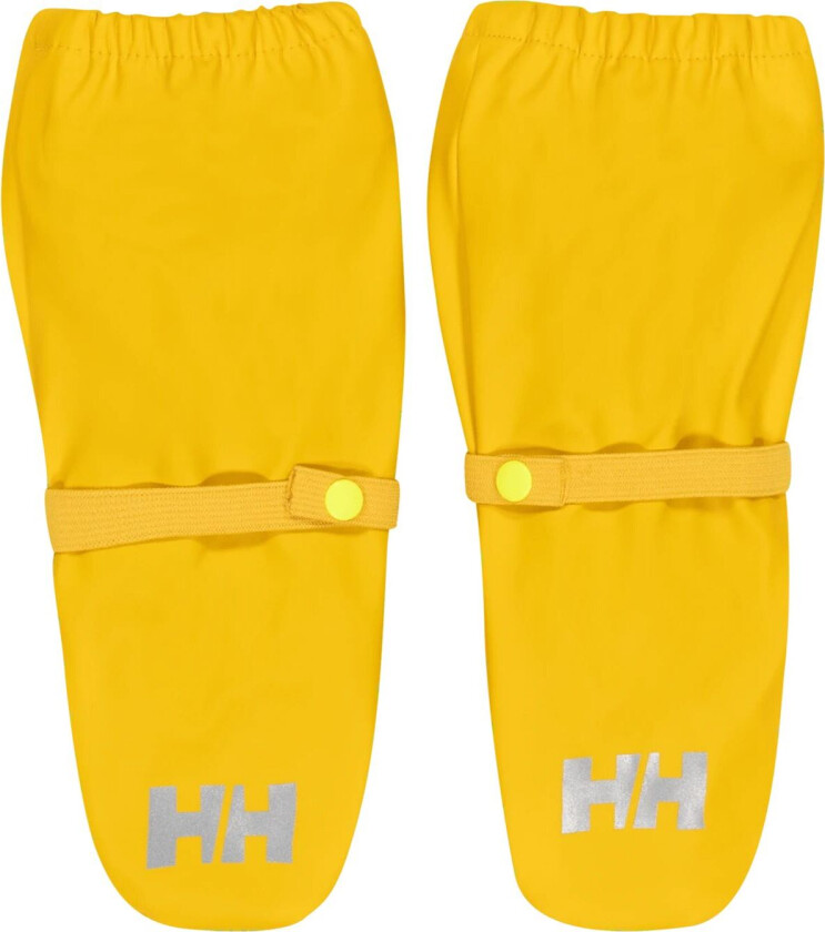 Bergen Fleece PU Mittens, votter barn 345 Essential Yellow