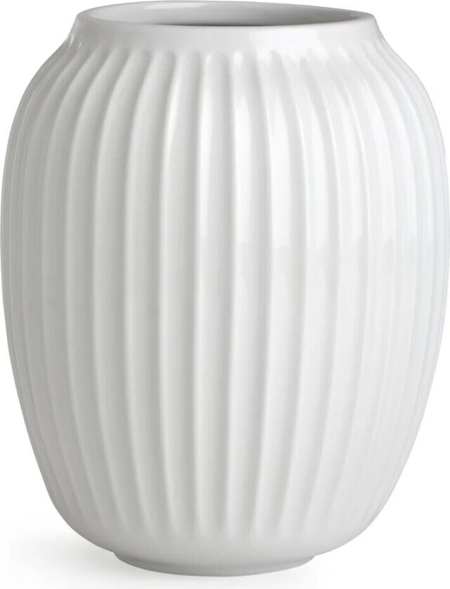 Hammershøi vase medium hvit