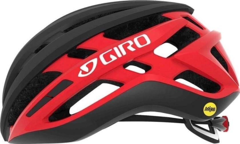Agilis Road Helmet Matte Black Bright Red Size S (51-55 Cm) (New)