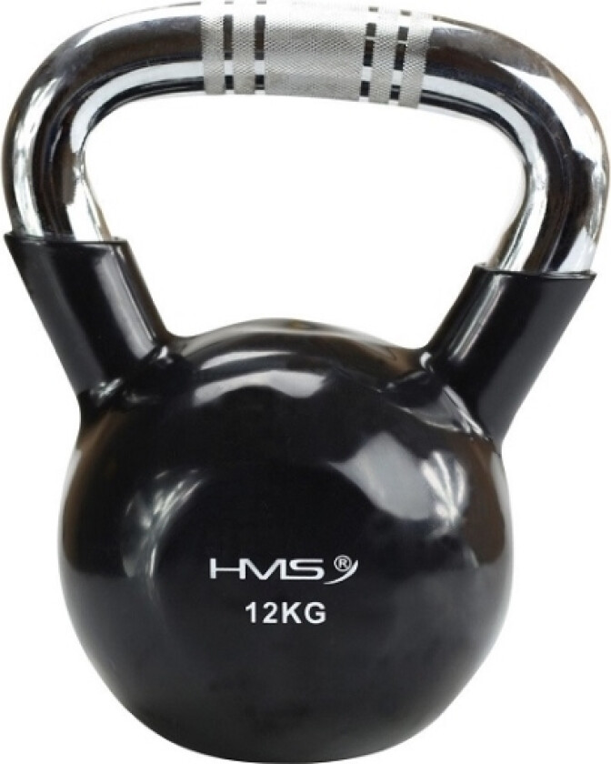 Hms Vinyl Kettlebell Ktc12 12 Kg Svart (17-64-074)