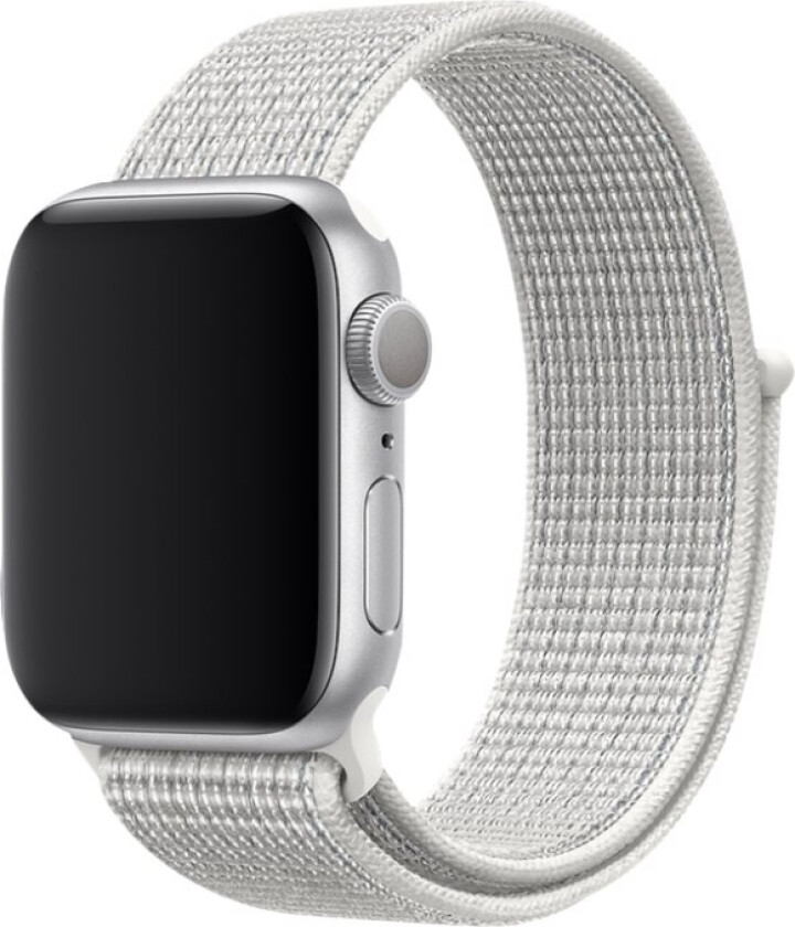 40Mm Nike Sport Loop - Klokkestropp For Smart Armbåndsur - Regular Size - Tindhvit - For Watch (38 Mm, 40 Mm, 41 Mm)