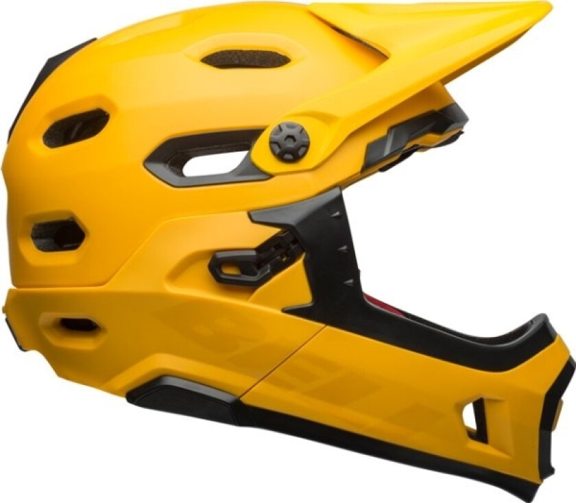 Helmet Super Dh Mips Spherical Matte Gloss Yellow Black R. L (58-62 Cm)