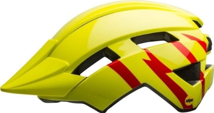 Kask Juniorski Sidetrack Ii Strike Gloss Hi-Viz Red Roz. Uniwersalny (5057 Cm) (New)