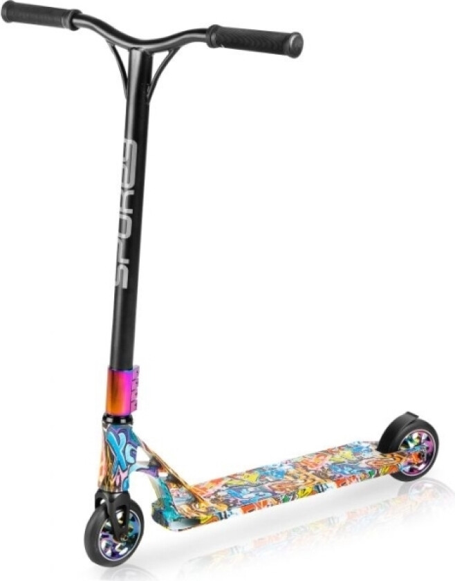 Chameleon, Stunt-Sparkesykkel, 100 Kg, 2 Hjul, Polyurethan, Flerfarget, 11 Cm