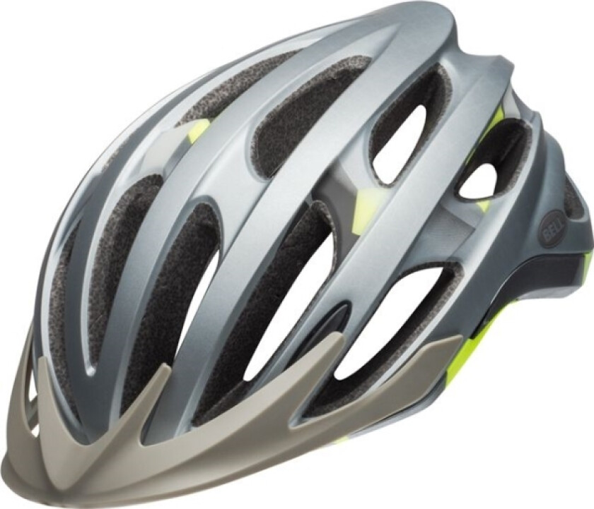 Helmet Mtb Drifter Matte Gloss Silver Deco Size M (Bel-7088711)