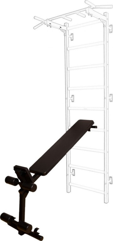 Treningsbenk, Matt Svart, B 310B 710B