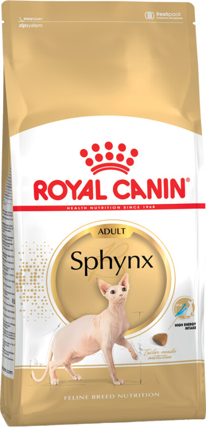 Bilde av Økonomipakke: 2 store poser Royal Canin kattefôr - Sphynx (2 x 10 kg)