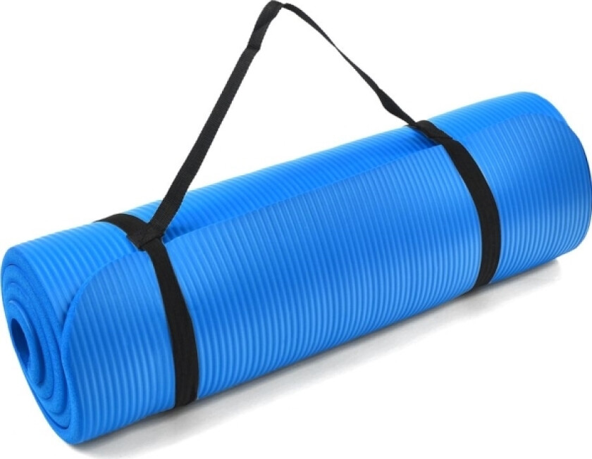 Profit Treningsmatte Dk2264 180 Cm X 60 Cm X 1,5 Cm Blå