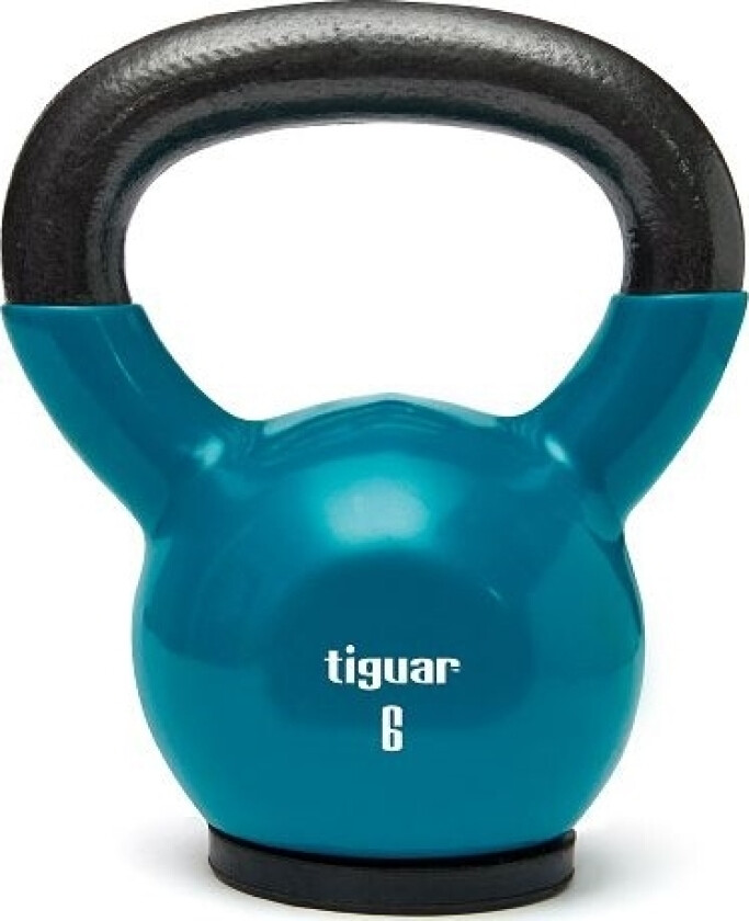 Ti-Kb0006 Gummiert Kettlebell 6 Kg