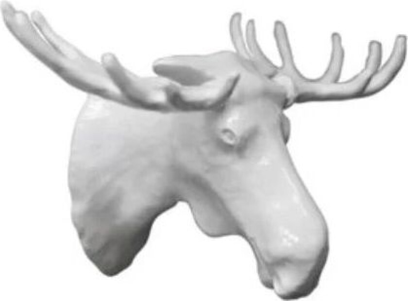 Moose kleshenger hvit