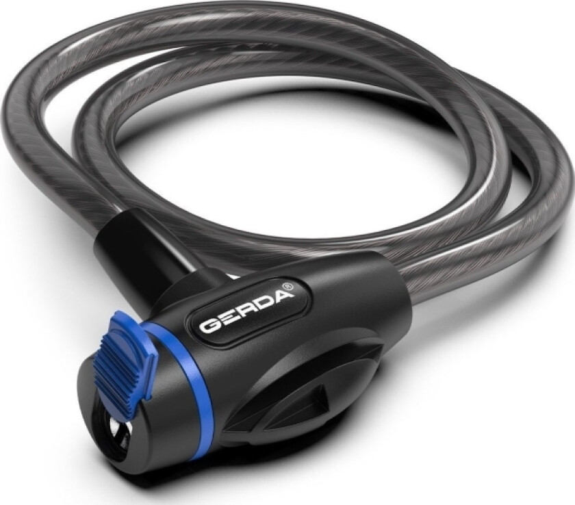 Gerda Flex 650/10T Sykkellås Sort Universal