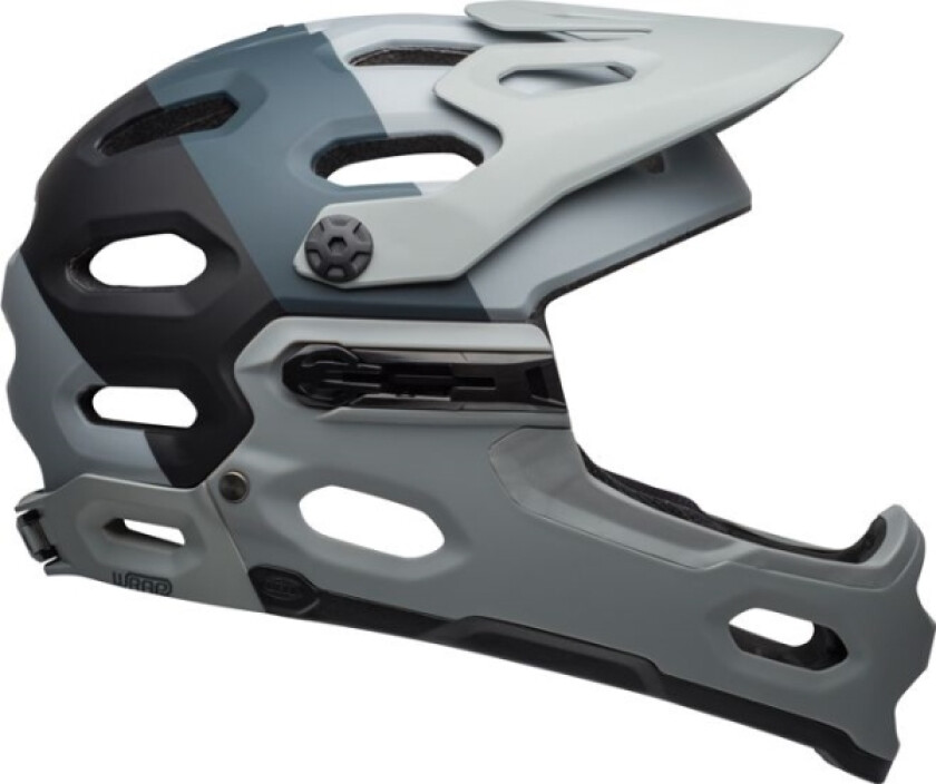 Kask Super 3R Mips Downdraft Matte Gray Gunmetal R. M (55-58 Cm) (Bel-7101518)