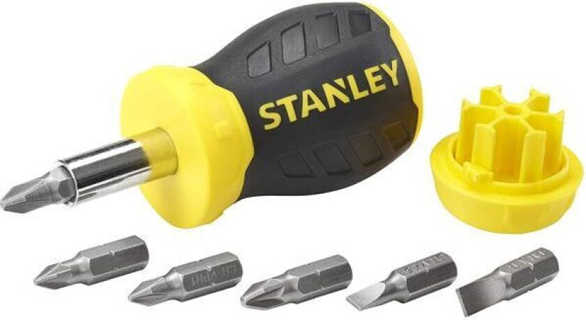 Stanley 0-66-357 Skrutrekker med bits, uten sperrefunksjon