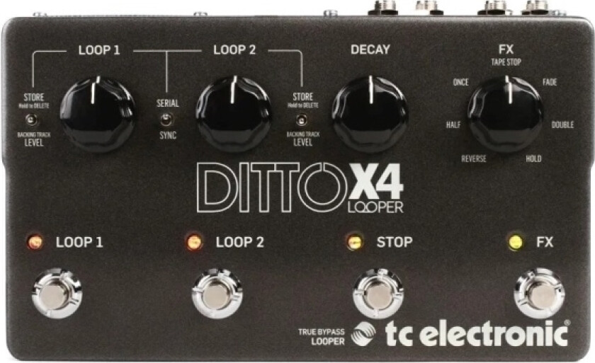 Tc Electronic Ditto X4 Looper - Guitar Effekt