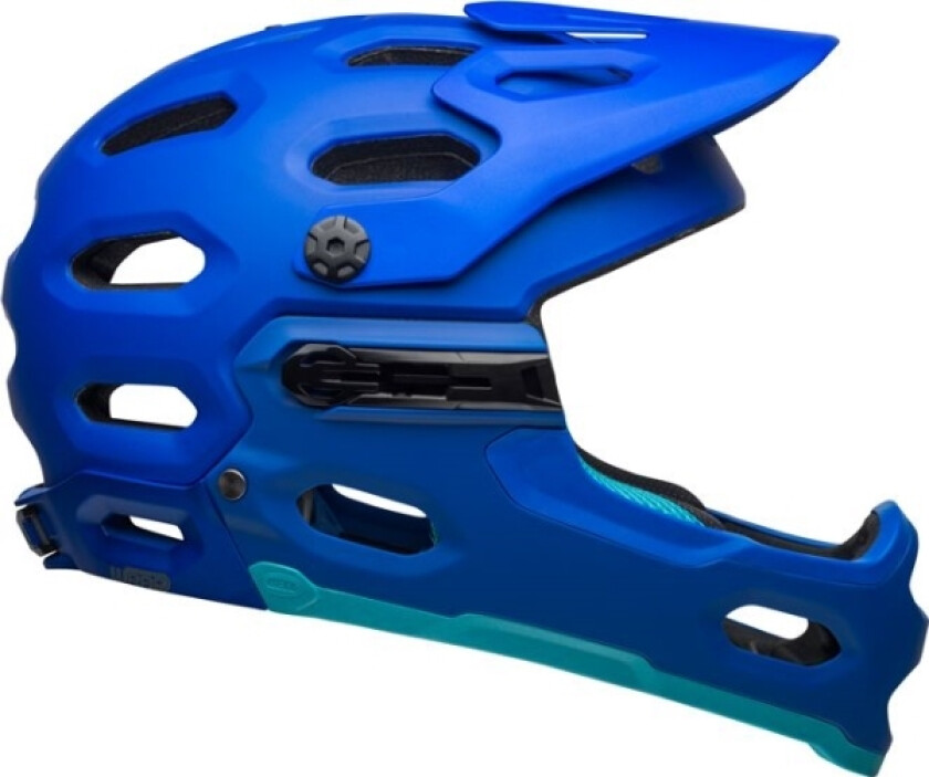 Full Face Helmet Super 3R Mips Matte Blues R. L (58-62 Cm) (Bel-7101)