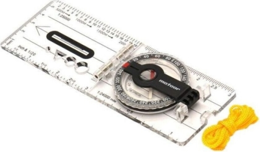 Compass Linjal Med Forstørrelsesglass (71008)