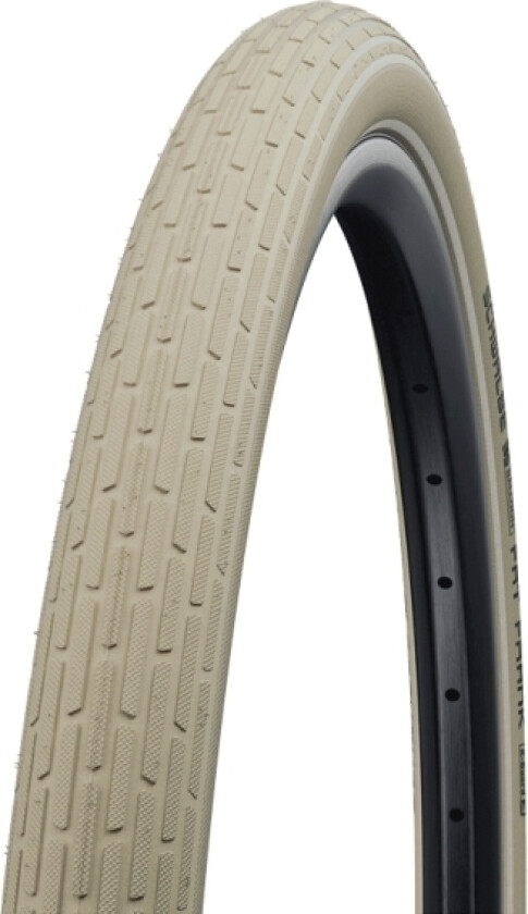 Fat Frank Standard Dekk 26 X 2,35 (60-559) Creme/Cream, Basilica, K-Guard, Psi Max:55 Psi, Ja, Vekt:975 G