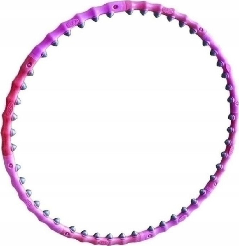 Hula Hop Hoop 90Cm With Massage Pink (Fe05012)