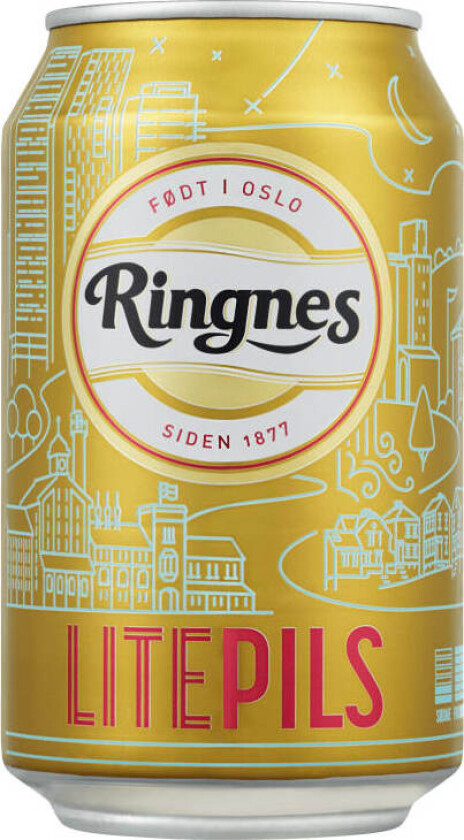 Ringnes Lite 0,33l boks