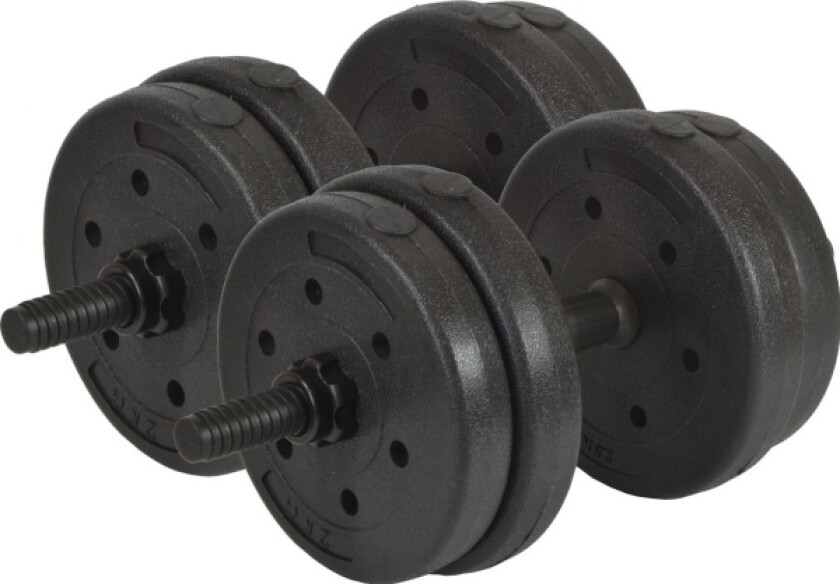 Dumbbell Eb Fit Bituminous 2 X 10 Kg