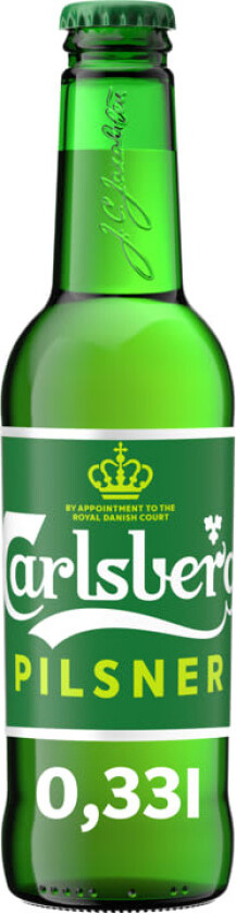 Carlsberg Pilsner 0,33l flaske