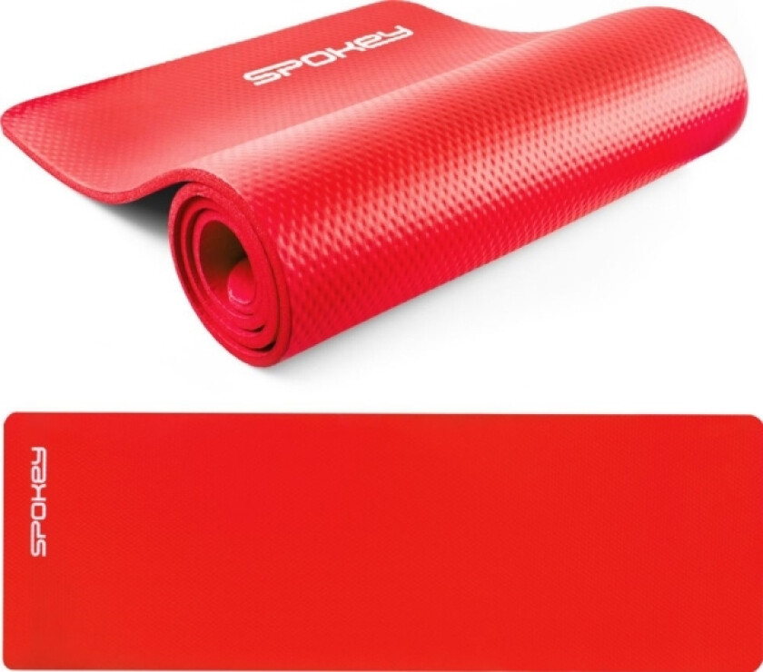 Softmat Treningsmatte 180 Cm X 60 Cm X 1,5 Cm Rød