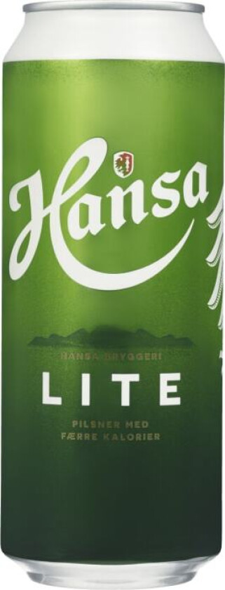 Hansa Pilsner Lite 0,5l boks
