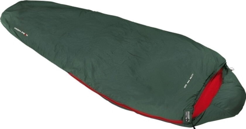 Sovepose High Peak Ultra Pak 500 Eco 205X75x50 Cm Grønn-Rød 23254