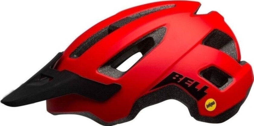 Mtb Helmet Nomad Integrated Mips Matte Red Black Size Universal (53-60 Cm) (New)