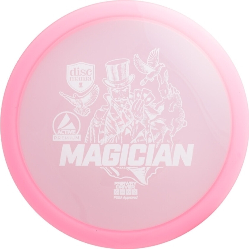 Bilde av Discgolf Discmania Fairway Driver Magician Active Premium Pink 6/4/0/2