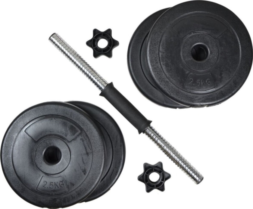 Dumbbell Eb Fit B/Box Bitumen 1 X 10 Kg