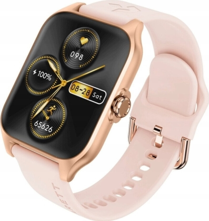 Grc Activity 2 Smart Watch, Rosegull Veske Med Rosa Stropp