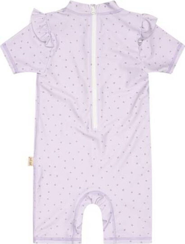 Badedrakt Frills UV50+ Printed Light Lavender/ Dusty