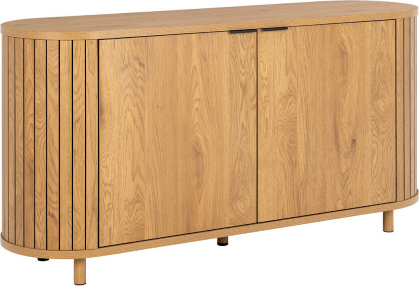 Colima skjenk 2 dører eik dekor.