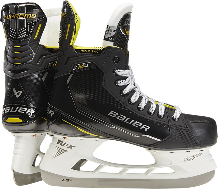 bauer S22 Supreme M4 Skate - Sr 23/24, hockeyskøyte senior Fit3 (Wide)
