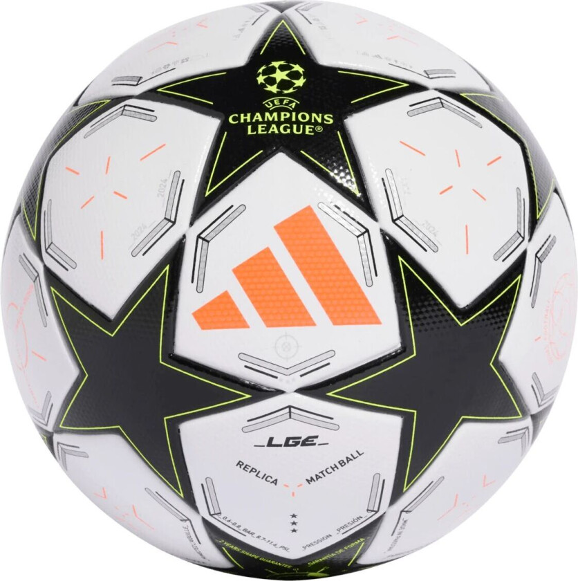 Bilde av adidas UEFA Champions League League 2024/25, fotball White/Black/Plamet/T