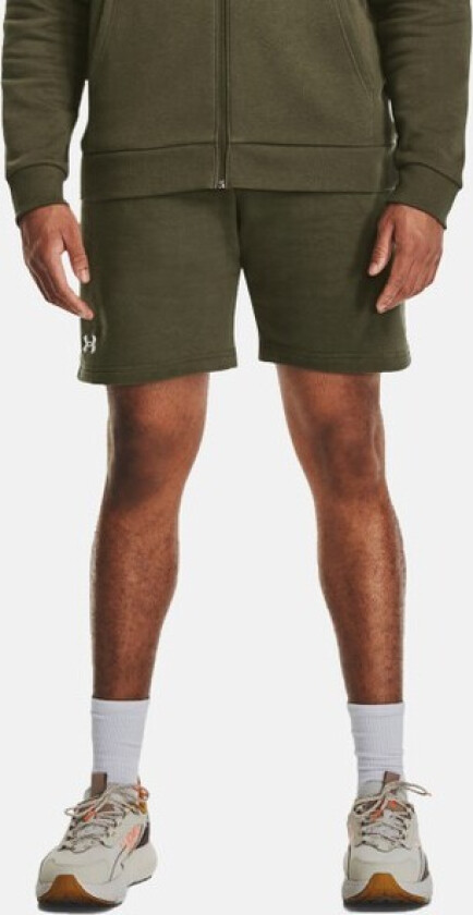 Ua Rival Fleece Shorts, Marine Od Green, 3xl, Hverdagsshorts