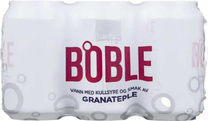 Boble Vann Granateple 0,33lx6bx