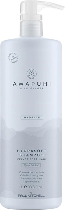 Bilde av Awapuhi Wild Ginger HydraSoft Shampoo 1000ml