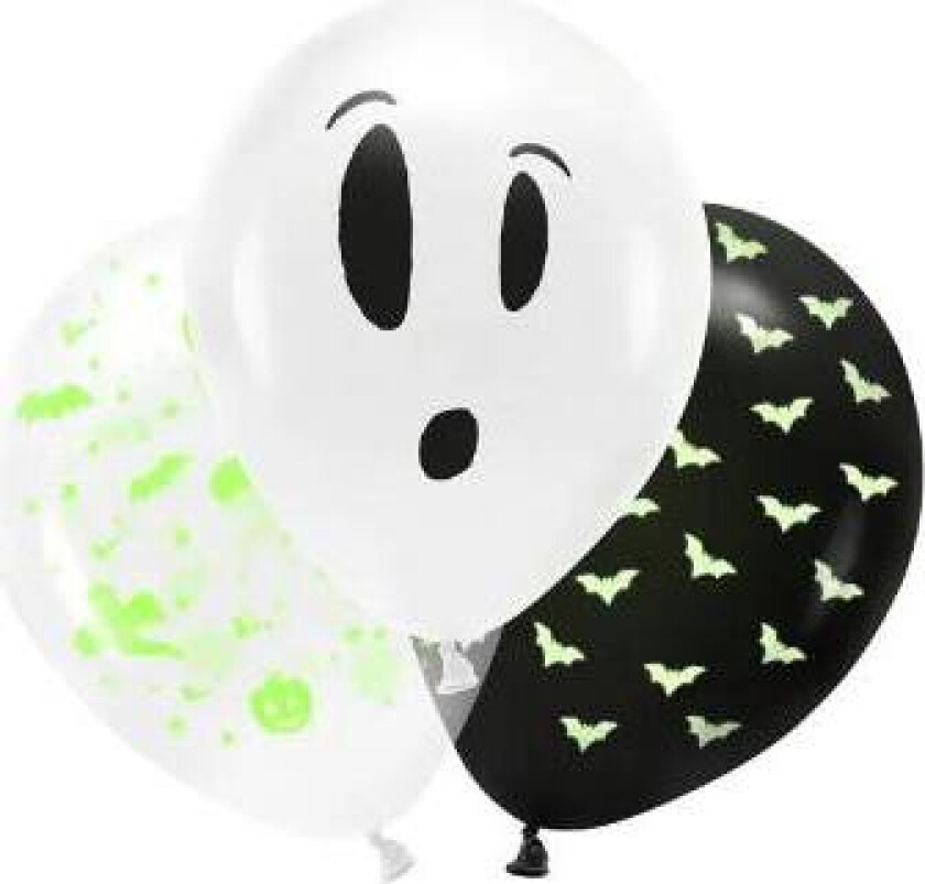 Ballonger Blacklight -Halloween- pk/3