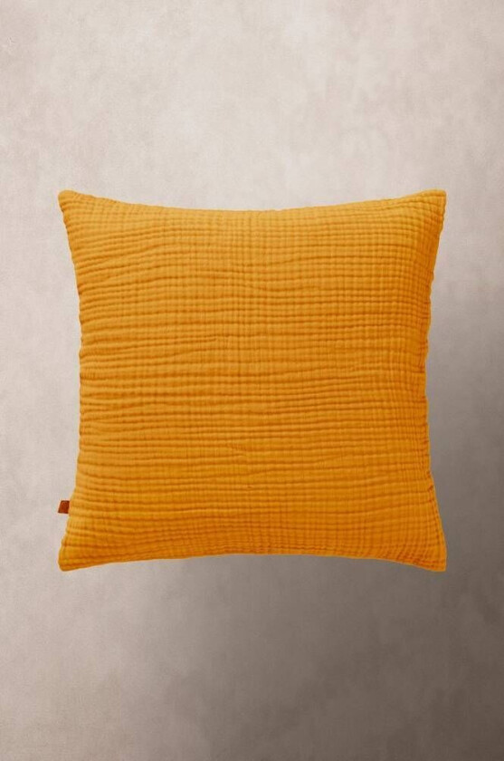 putetrekk 50x50 cm Gul